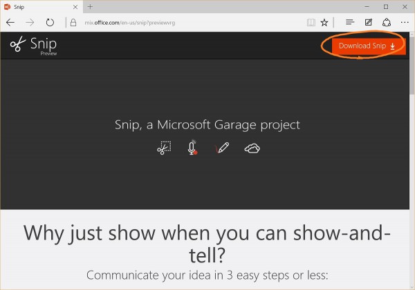 Microsoft Snip download 1