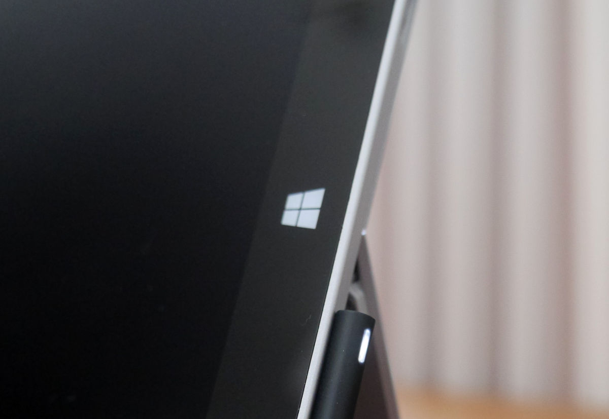 Surface's Windows button