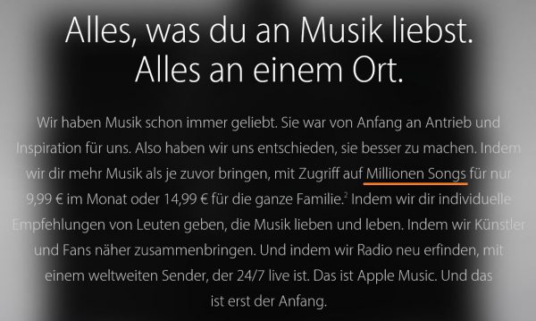 Apple Music DE