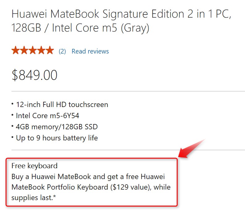 Huawei Matebook campaign