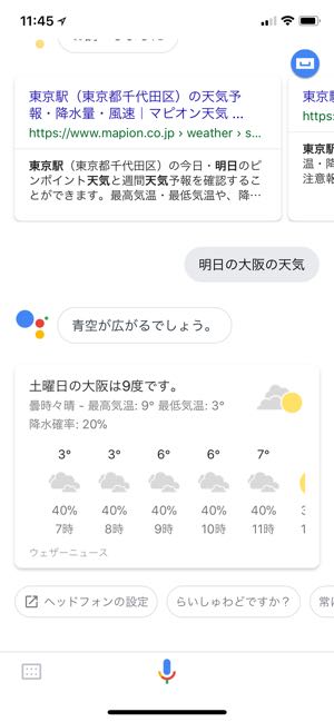 Google Assistant on iPhone X