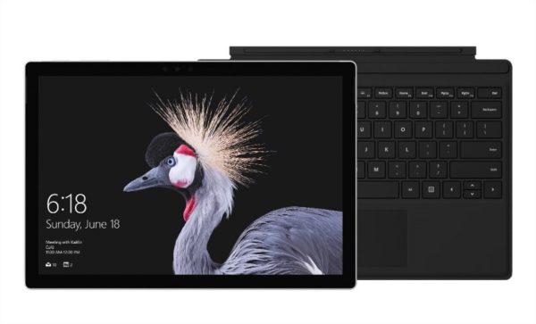 Surface Pro（Core m3） and black typecover