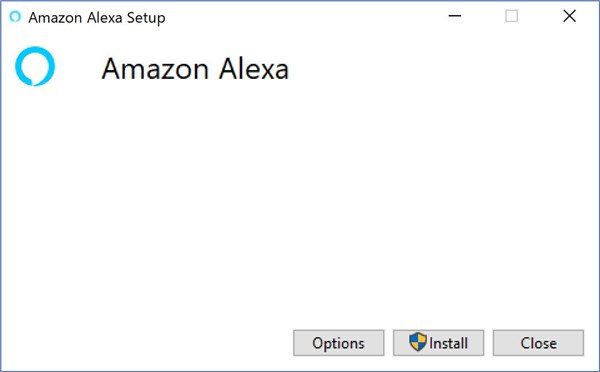 Amazon Alexa app on Windows - 1
