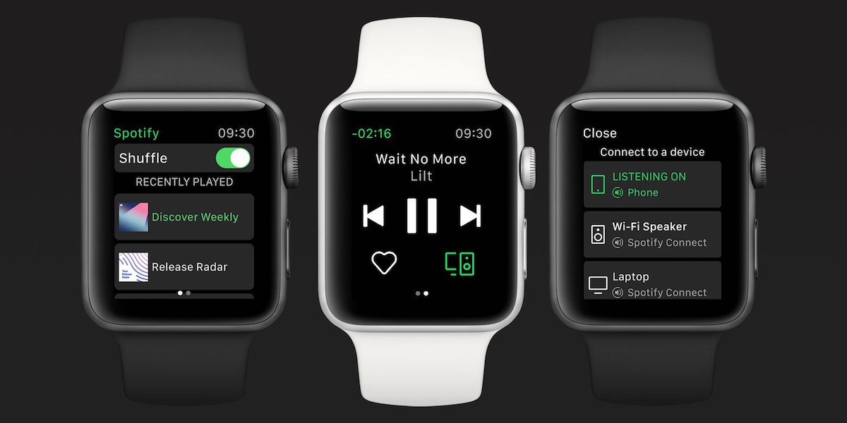 Spotify on Apple Watch - 0