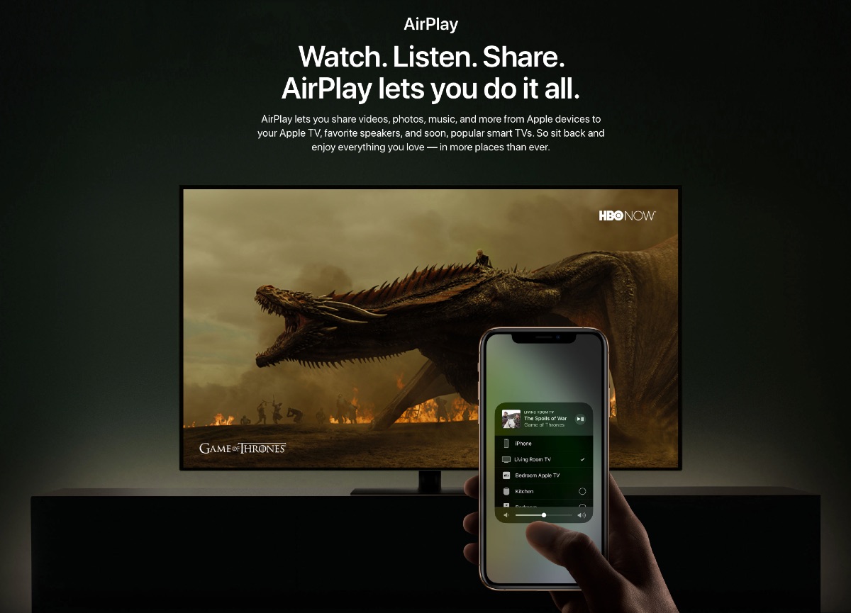 AirPlay 2 integrated TV - 3