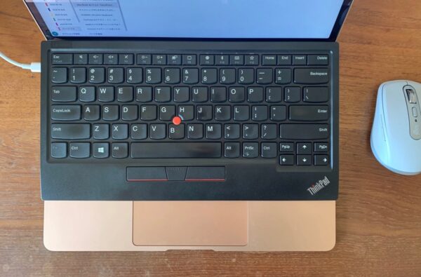 Trackpoint Keyboard II on a MacBook Air M1 - 1